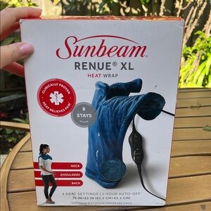 Sunbeam Renue XL Blue Heat Wrap